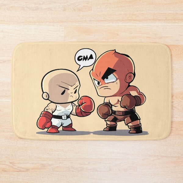 Item preview, Two funny chibi characters boxing designed and sold by Jarmo Piironen.