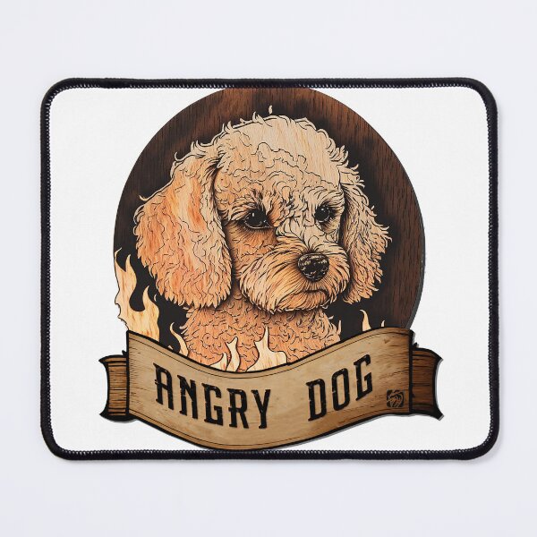 Item preview, Angry dog: Poodle designed and sold by BWstudios.