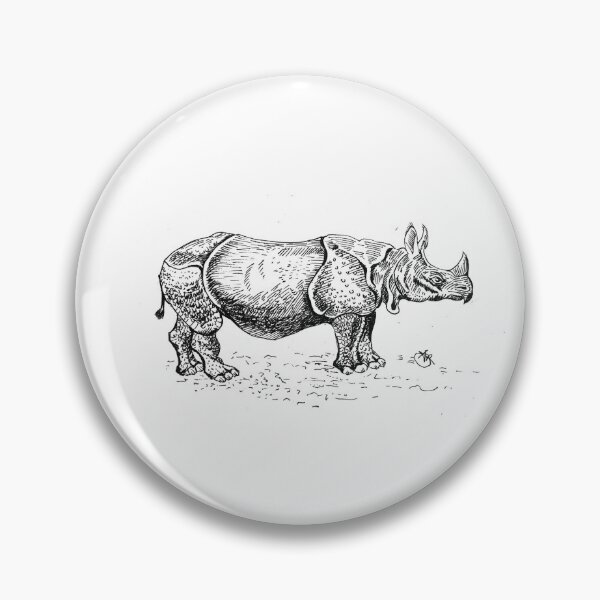 Item preview, Rhinoceros staring out....  designed and sold by angipangi7.