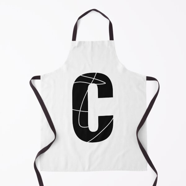 Item preview, C alphabet black color stylish Monogram - letter C / initial C designed and sold by stayartsy07.