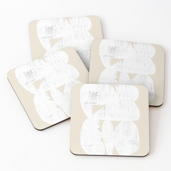 Item preview, Bold Shapes NO.1 White designed and sold by BohomadicStudio.