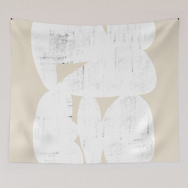 Item preview, Bold Shapes NO.1 White designed and sold by BohomadicStudio.