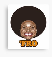 'Fro Canvas Print