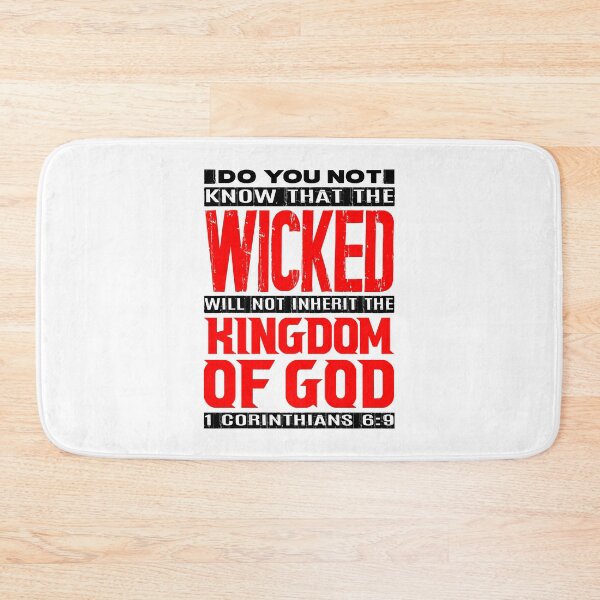 Item preview, Kingdom Of God 1 Corinthians 6:9 designed and sold by plushism.