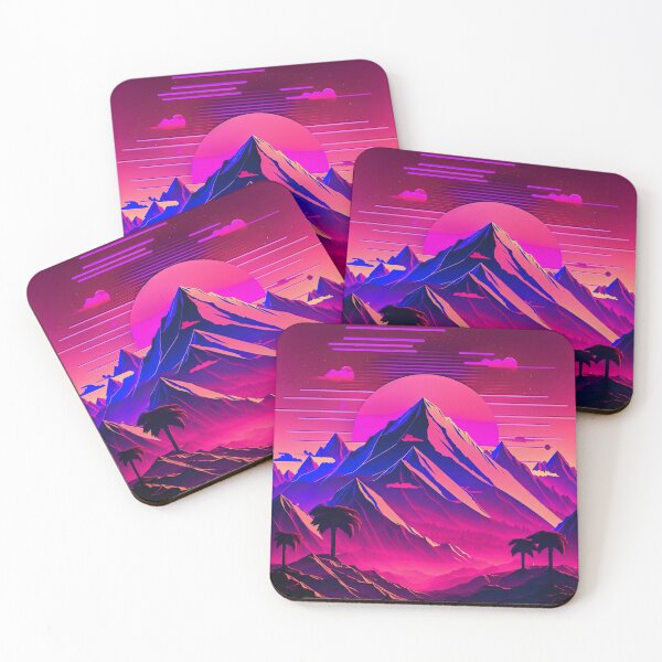 Item preview, Synth Mountains designed and sold by Esoteric Designs.