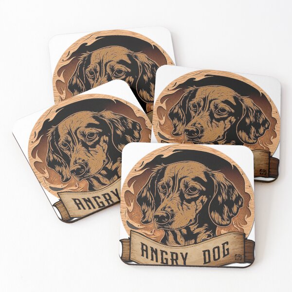 Item preview, Angry dog: Dachshund designed and sold by BWstudios.
