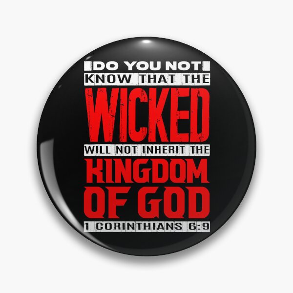 Item preview, Kingdom Of God 1 Corinthians 6:9 designed and sold by plushism.