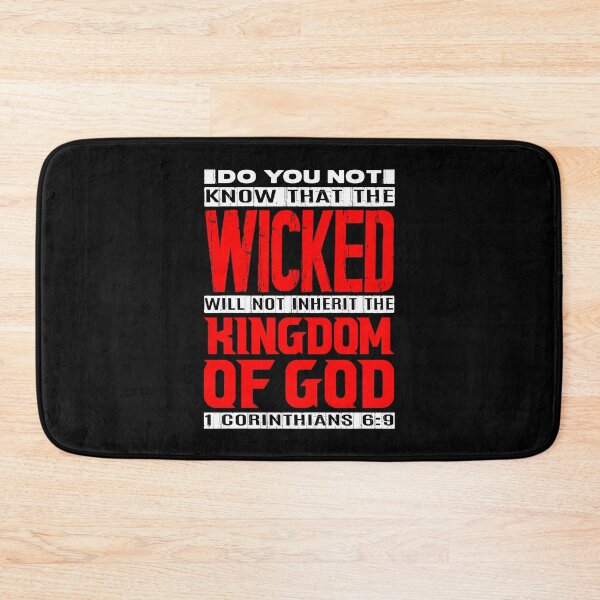 Item preview, Kingdom Of God 1 Corinthians 6:9 designed and sold by plushism.