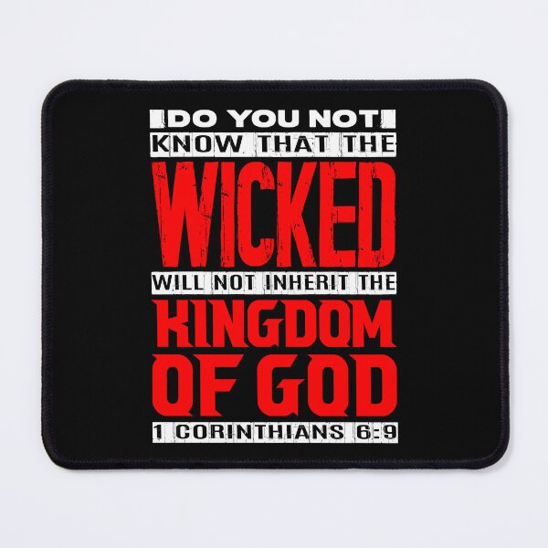 Item preview, Kingdom Of God 1 Corinthians 6:9 designed and sold by plushism.