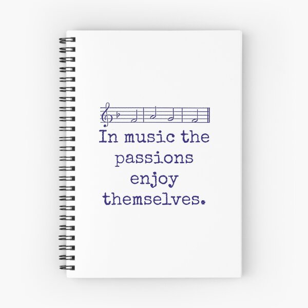 Item preview, In Music Passions Enjoy - Music Quote  designed and sold by CrankyOldDude.