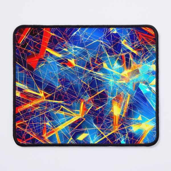 Item preview, Falling Blue Abstract designed and sold by The Bubble 1307.