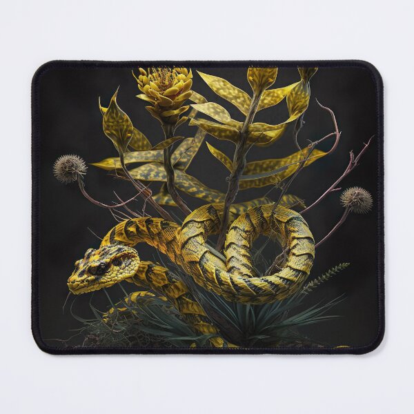 Item preview, Yellow Snake designed and sold by IceFusionArt.