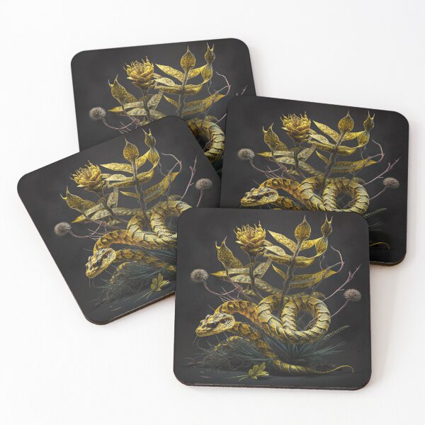 Item preview, Yellow Snake designed and sold by IceFusionArt.