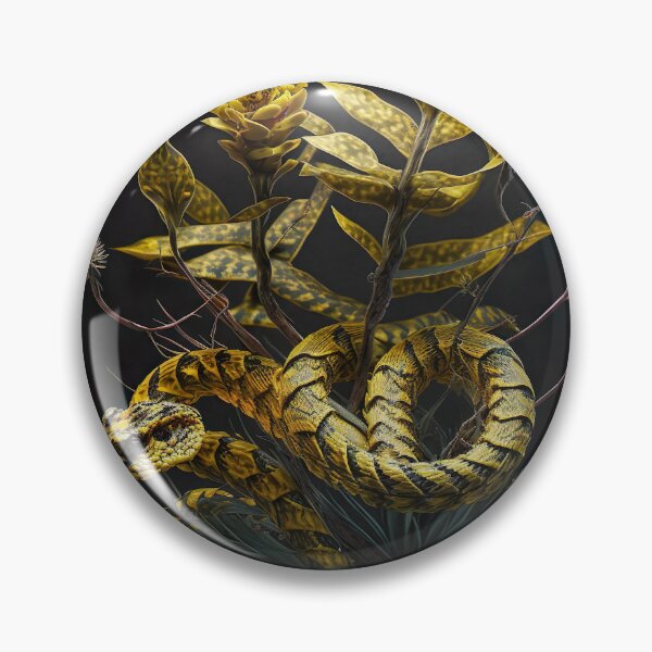 Item preview, Yellow Snake designed and sold by IceFusionArt.