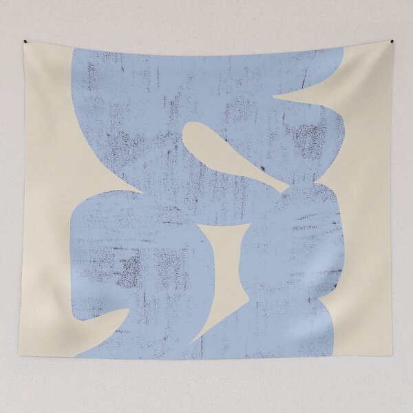 Item preview, Bold Shapes NO.2 Blue designed and sold by BohomadicStudio.