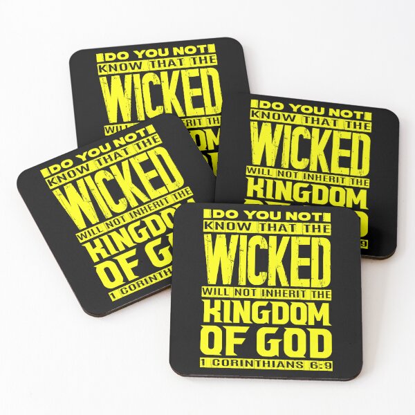 Item preview, Kingdom Of God 1 Corinthians 6:9 designed and sold by plushism.
