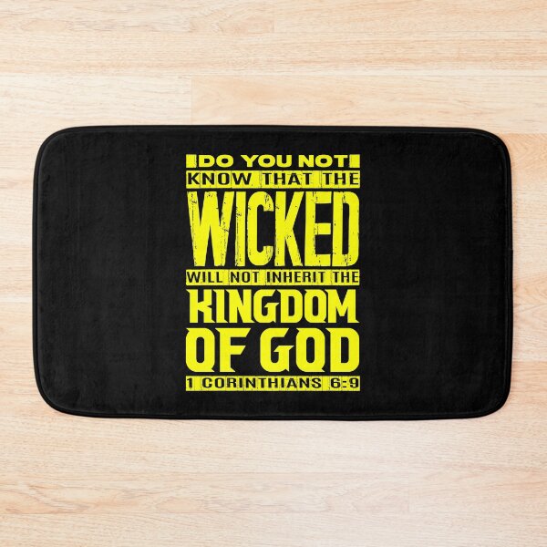 Item preview, Kingdom Of God 1 Corinthians 6:9 designed and sold by plushism.