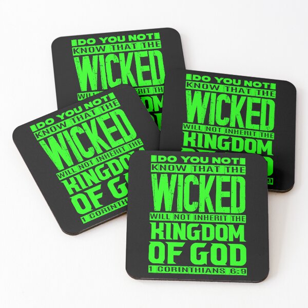 Item preview, Kingdom Of God 1 Corinthians 6:9 designed and sold by plushism.