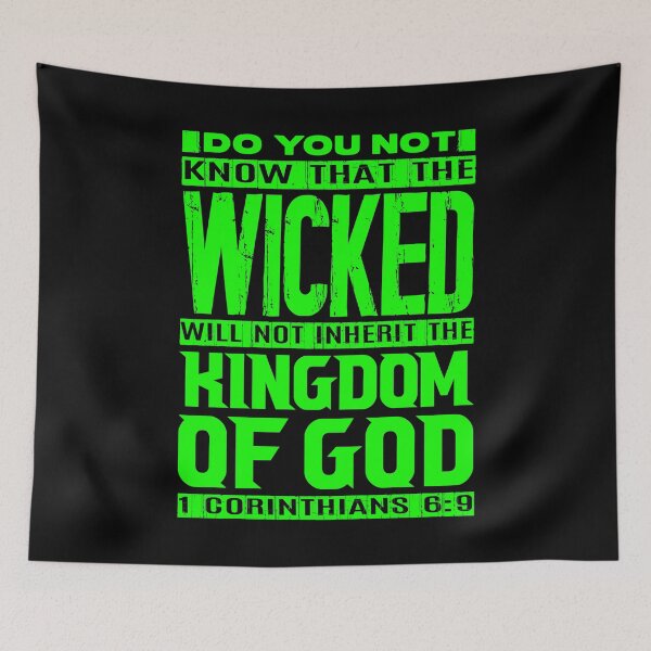Item preview, Kingdom Of God 1 Corinthians 6:9 designed and sold by plushism.