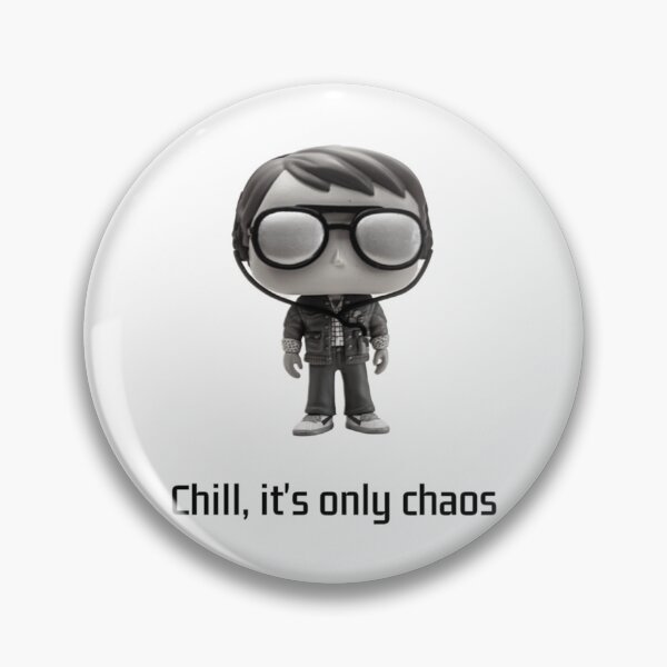Item preview, Chill, it_s only chaos                  designed and sold by warburtondan.