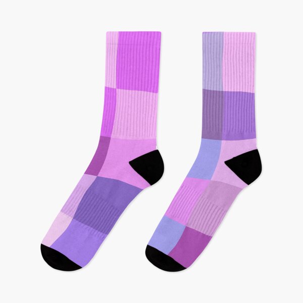 Item preview, Patchwork, Pixels, Purple and Pink designed and sold by OneThreeSix.