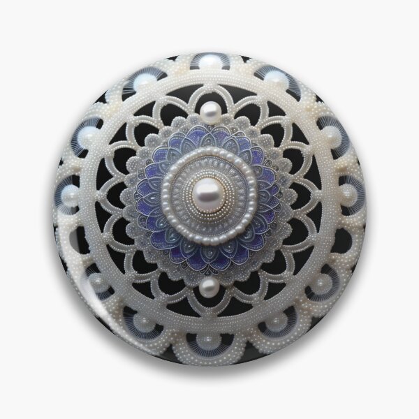 Item preview,  BOHEMIAN MANDALA WITH PEARLS designed and sold by DanaMire.