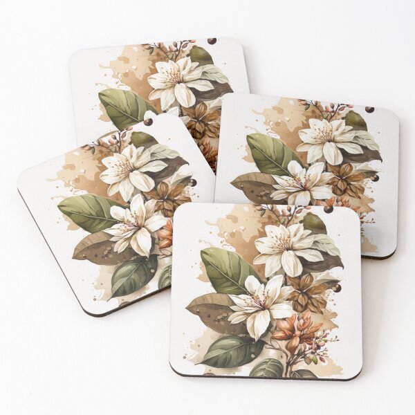 Item preview, Coffee Flowers  designed and sold by Vanover Designs.