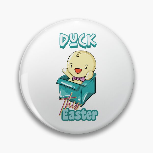 Item preview, Duck This Easter Pun Illustration designed and sold by Missing In Art.