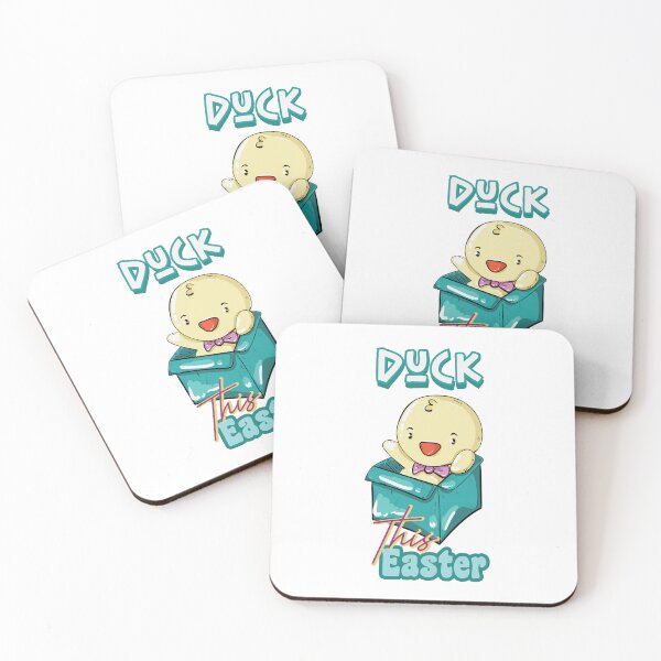 Item preview, Duck This Easter Pun Illustration designed and sold by Missing In Art.
