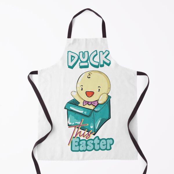 Item preview, Duck This Easter Pun Illustration designed and sold by Missing In Art.