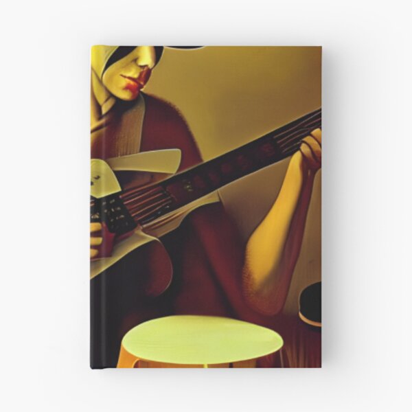 Item preview, An Unusual Looking Blues Guitarist   designed and sold by MusicalArtisty.