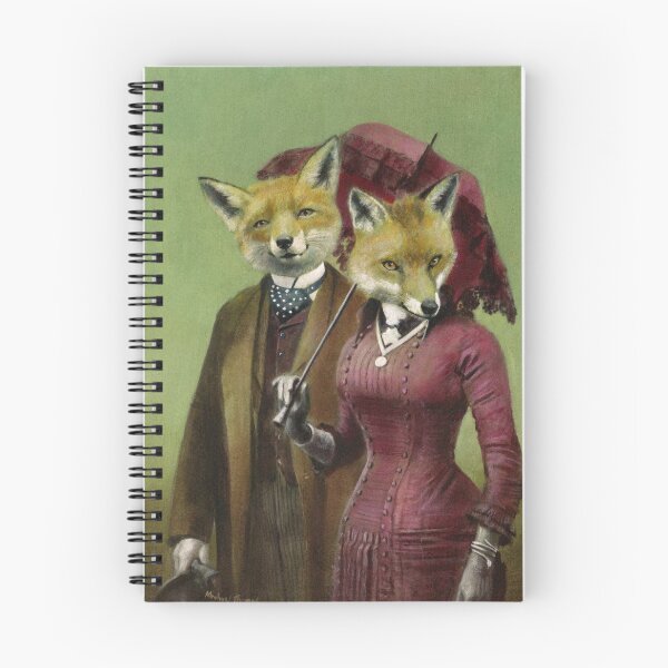Item preview, Victorian Fox Couple designed and sold by mictomart.