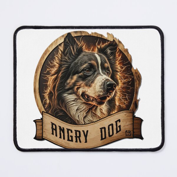 Item preview, Angry dog: Border Collie designed and sold by BWstudios.