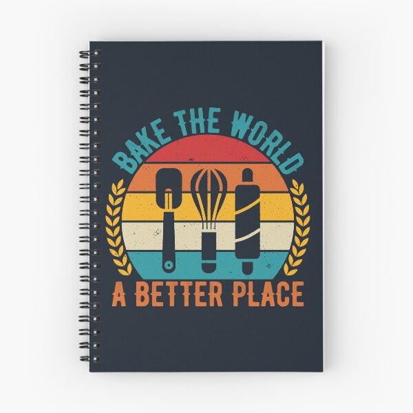 Item preview, Bake the world a better place. Cooking slogan designed and sold by SweetLog.