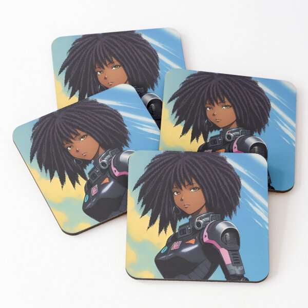 Item preview, be human | Black Anime Girl designed and sold by blackanimemecca.