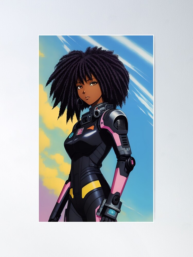 Cute Anime Black Girl by MAGNUM5000 on DeviantArt