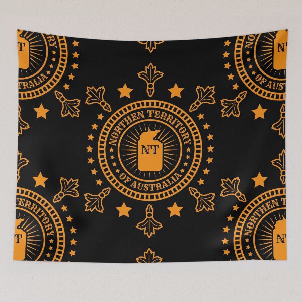 Item preview, Northen Territory of Australia - NT State Map Badge designed and sold by Ranggasme.