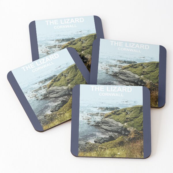 Item preview, The Lizard Cornwall. Cornish gift.Travel poster.  designed and sold by BarbaraGlebska.