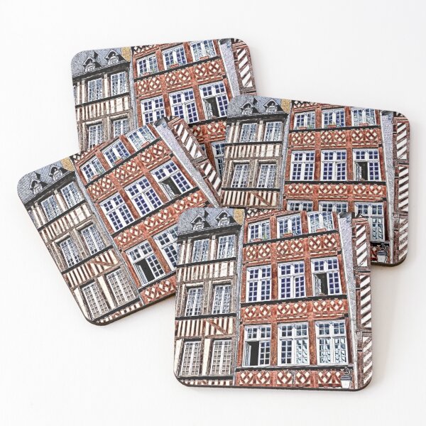 Item preview, Rennes Medieval buildings, paint effect designed and sold by paulboizot.