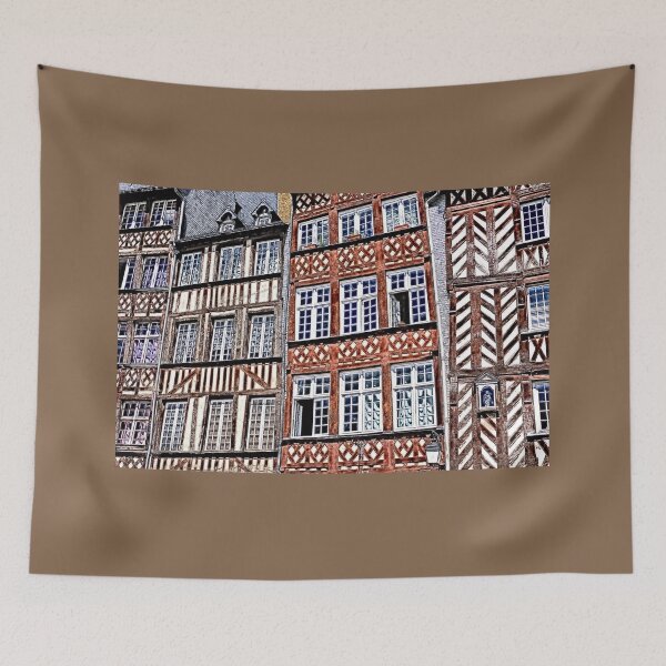 Item preview, Rennes Medieval buildings, paint effect designed and sold by paulboizot.