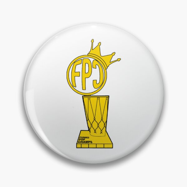 Item preview, Funko Pop Champs (FPC) gold trophy with crown logo   designed and sold by robertsdarryl.