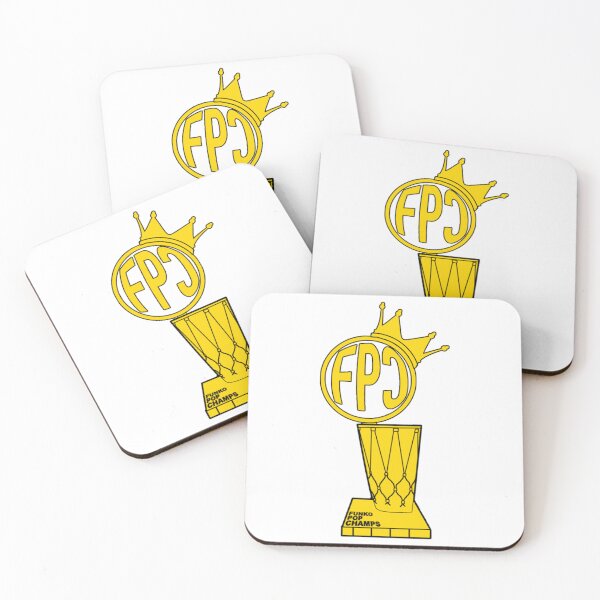 Item preview, Funko Pop Champs (FPC) gold trophy with crown logo   designed and sold by robertsdarryl.