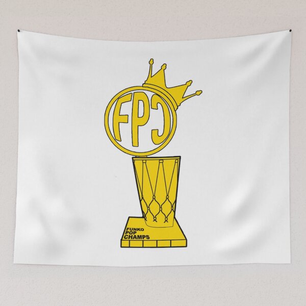 Item preview, Funko Pop Champs (FPC) gold trophy with crown logo   designed and sold by robertsdarryl.