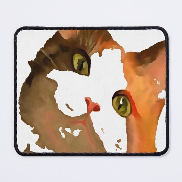 Item preview, A Green Eyed Calico Cat Artistic Portrait designed and sold by taiche.