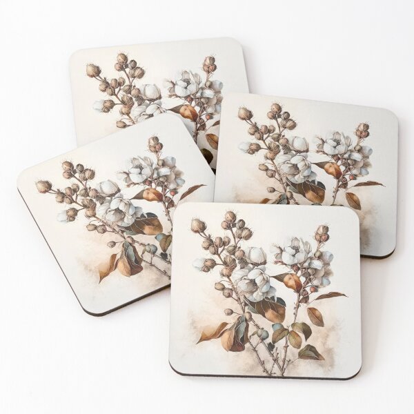 Item preview, Cotton Flowers  designed and sold by Vanover Designs.