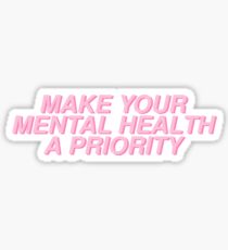 Psychische Gesundheit Sticker