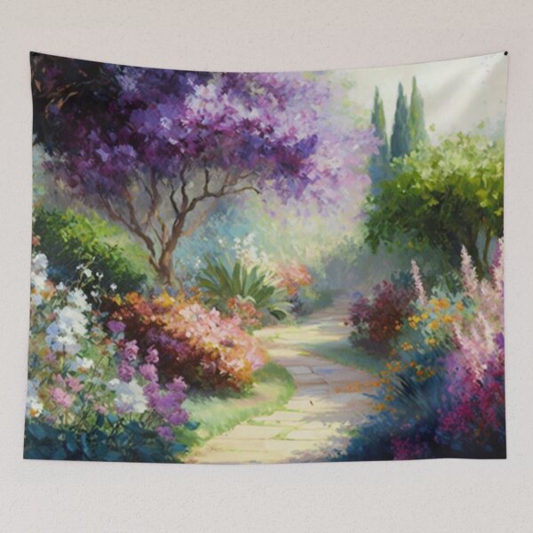 Item preview, Flower Garden Path designed and sold by Dawn van Doorn.