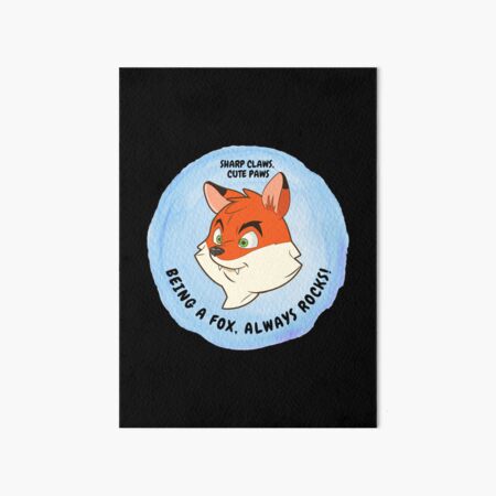 Item preview, Cute Fox, Fox Lover, I love Foxes, Fox gift, Being a Fox Always Rocks designed and sold by hiunlimit.