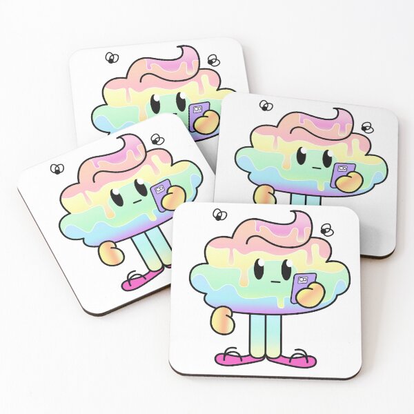 Item preview, Rainbow Poop Social  Feed designed and sold by Vavahomevintage.