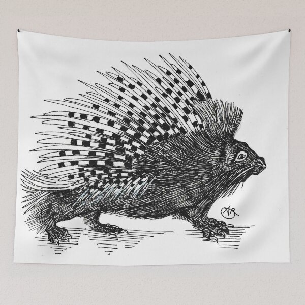 Item preview, Porcupine strutting along... designed and sold by angipangi7.